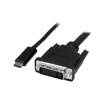 CDP2DVIMM2MB - StarTech Cable 6ft USB-C to DVI Adapter Cable 2560x1600 
