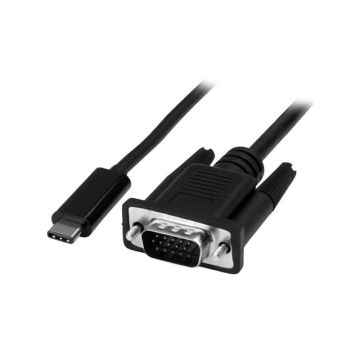 CDP2VGAMM2MB - StarTech Cable USB-C to VGA Adapter Cable 6ft 1920x1200 