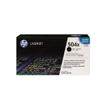 CE250X - HP 534X High-Yield 10500 Pages Black Toner Cartridge for LaserJet CP3525 and CP3530 