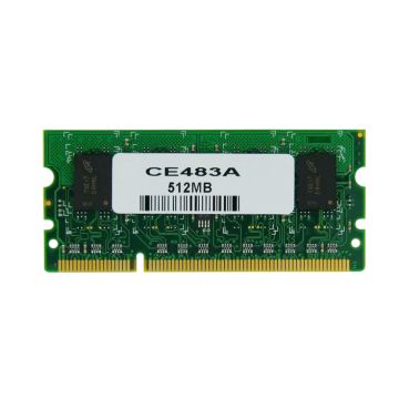 CE483A - HP 512MB DDR2 non-ECC Unbuffered 144-Pin SoDimm Memory Module for LaserJet P3015 P4014 P4015 P4515 M601 M602 M603 Printers