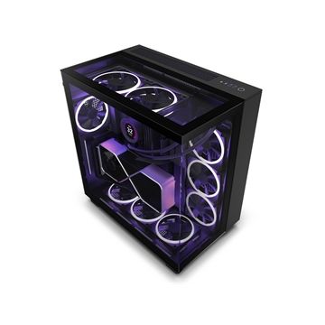 CM-H91EB-01 - NZXT CS H9 Elite MID-TOWER TG F120Q Airflow Fan Black