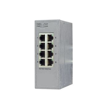 CNGE8MS - Comnet 8-Ports 10/100/1000BASE-TX Fast Ethernet Layer 2 DIN Rail-mountable Managed Network Switch with 4-Ports SFP