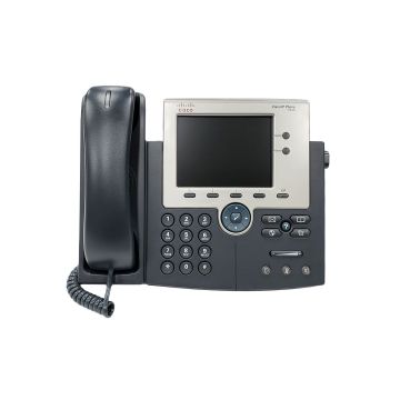 CP-7945G - Cisco 7945G 2-Lines Dual-Port Ethernet 5-inch Color LCD Unified IP Phone