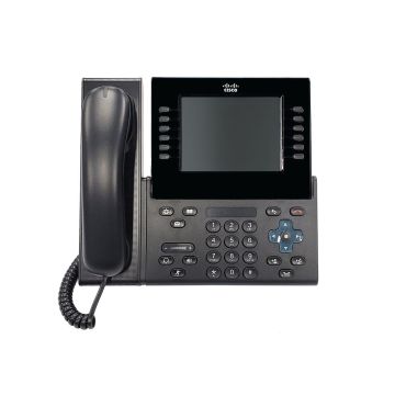 CP-9971-C-K9= - Cisco 9971 6-Lines Dual-Port Ethernet 5.6-inch Color Touch LCD Bluetooth Wi-Fi Video VoIP Phone