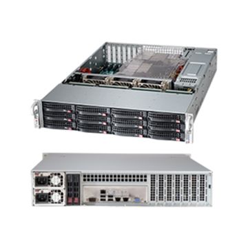 CSE-826BE1C4-R1K23LPB - Supermicro CS 2U 12x3.5HS SAS SATA 1200 1000W 