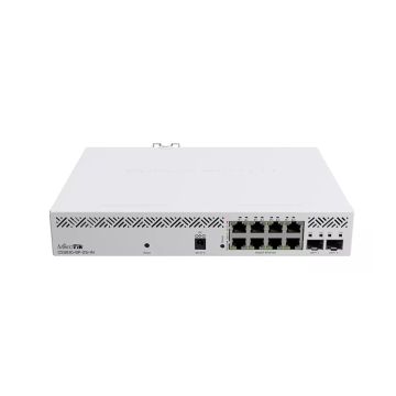CSS610-8P-2S+IN - Mikrotik CSS610 8-Ports 10/100/1000BASE-T PoE Layer 3 Rack-mountable Managed Network Switch with 2-Ports SFP+