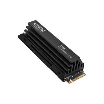 CT2000T705SSD5 - Crucial T705 2TB PCI-Express 5.0 x4 NVMe 3D NAND TLC 2280 Solid State Drive (SSD) with Heatsink