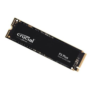 CT4000P3PSSD8 - Micron P3 Plus 4TB PCI-Express 4.0 x4 NVMe 3D NAND QLC M.2 2280 Solid State Drive (SSD)