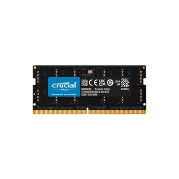 CT48G56C46S5 - Crucial 48GB 5600MHz DDR5 PC5-44800 ECC Unbuffered CL46 288-Pin SoDimm 1.1V Memory Module
