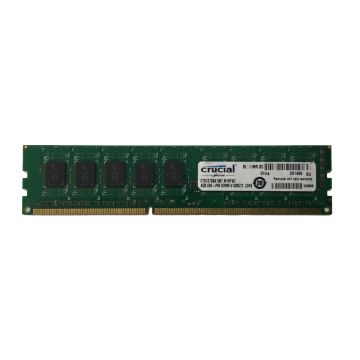 CT51272BA1067.M18FKD - Crucial 4GB 1066MHz DDR3 PC3-8500 ECC Unbuffered CL7 240-Pin DIMM Dual Rank x8 Memory Module