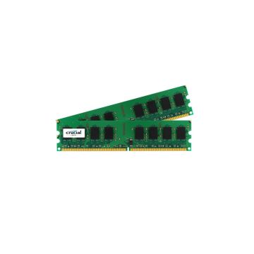 CT853997 - Crucial 2GB Kit (2X1GB) DDR2-1066MHz PC2-8500 non-ECC Unbuffered CL7 240-Pin DIMM Memory