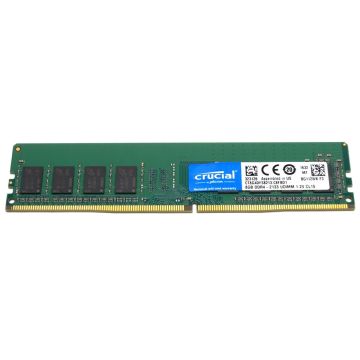 CT8G4DFS8213.C8FBD1 - Crucial 8GB 2133MHz DDR4 PC4-17000 Non-ECC CL15 288-Pin DIMM 1.2V Single Rank Memory Module