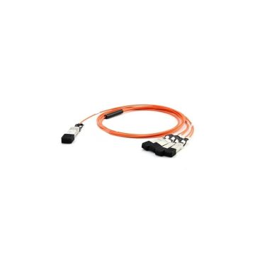 D0HM1 - Dell 10M 40GbE QSFP+ to 4x SFP+ Active Breakout Cable