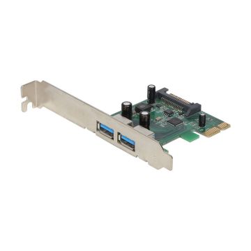 D108-2-11 - Startech Dual-Ports USB 3.0 PCI-Express x1 High Profile Adapter Card