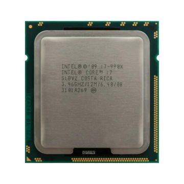 D1N3W - Dell Intel i7-990X 6-Core 3.46GHz 6.40GT/s QPI 12MB L3 Cache Socket LGA1366 Processor