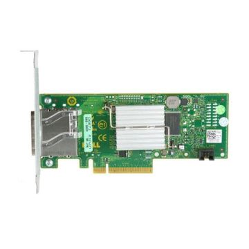 D687J - Dell 6GB Dual Port (EXTERNAL) PCI Express SAS NON-RAID Host Bus Adapter with Standard Bracket C