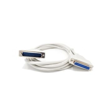 DB25-10-MF - Link Depot Null Modem Cable 10 Feet DB25 Male to DB25 Female