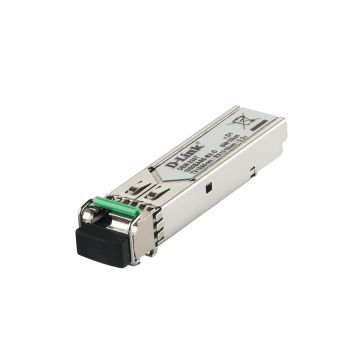 DEM-330T - D-Link 1000BASE-BX Single-mode Fibre 10km 1550nm Simplex LC Connector SFP Bi-directional Transceiver Module 