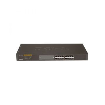 DES-1016R - D-Link 16-Ports 10/100/1000BASE-T Ethernet Rack-mountable 1-slot Network Switch