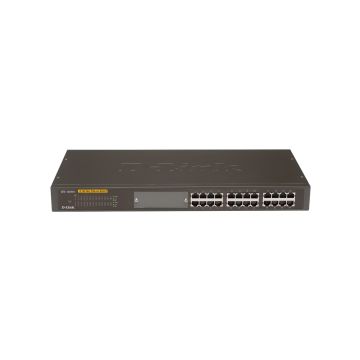 DES-1024R - D-Link 24-Ports 10/100/1000BASE-T Ethernet Rack-mountable 1-slot Network Switch