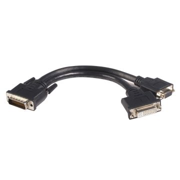 DMSDVIVGA1 - Startech 8In Lfh 59 To Dvi I Vga Dms 59 Cable