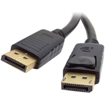 DP-06F-MM - Unc Group 6 Foot High Definition Audio And Video Displayport Cable With Latches, 6Ft Displ