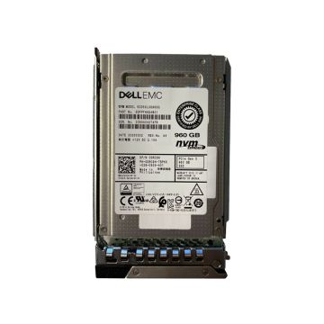 DRC9H - Dell 960GB PCI-Express 3.0 x4 NVMe Read Intensive TLC U.2 2.5-inch Solid State Drive (SSD) with Tray for PowerEdge G14