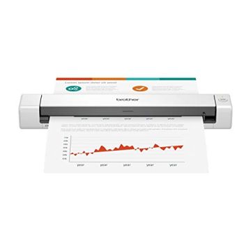 DS-640 - Brother 600 x 600 dpi 16 ppm USB Portable Color Sheetfed Document Scanner