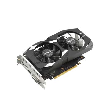 DUAL-GTX1650-4GD6-P-V2 - Asus Dual GeForce GTX 1650 V2 4GB GDDR6 128-Bit PCI-Express 3.0 1x DisplayPort 1x DVI-D 1x HDMI Graphics Card