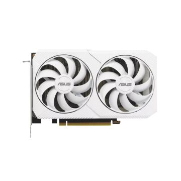 DUAL-RTX3060-O12G-WHITE - Asus Dual GeForce RTX 3060 White OC Edition 12GB GDDR6 192-Bit PCI-Express 4.0 3x DisplayPort 1x HDMI Graphics Card
