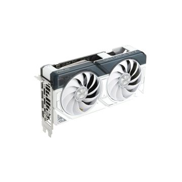 DUAL-RTX4060TI-O8G-WHITE - Asus Dual GeForce RTX 4060 Ti White OC Edition 8GB GDDR6 128-Bit PCI-Express 4.0 3x DisplayPort 1x HDMI Graphics Card