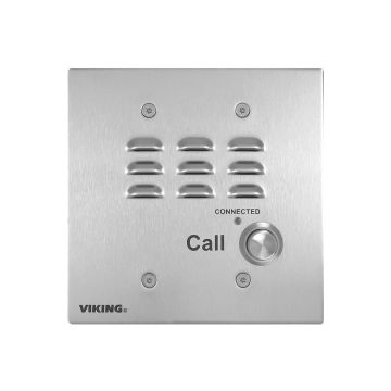 E-32-IP - Viking Entry for 2-Gang Box IP Phone 