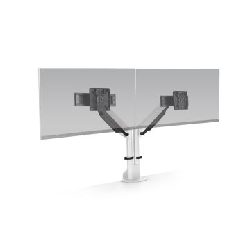E2-2-104 - Hat Design Works Supports Dual Displays Up To 27 Inches. Max Weight Capacity 20 Lbs. Clamp To Des