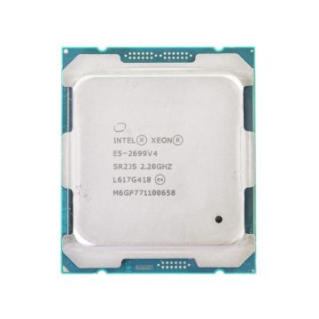 E5-2699V4 - Intel Xeon E5-2699 v4 22-Core 2.20GHz 9.60GT/s QPI 55MB L3 Cache Socket FCLGA2011-3 Processor