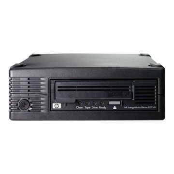 EH848B - HP Ultrium 920 SAS External Tape Drive LTO-3 400GB (Native)/800GB (Compressed) SAS 5.25-inch Width 1/2H Height External 61.44 MBps Native 122.88 MBps Compressed