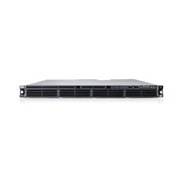 EH945A - HP StorageWorks D2D2503i Hard Drive Array 4 x HDD Installed 3 TB Installed HDD Capacity Serial ATA Controller RAID Supported 4 x Total Bays Gigabit Ethernet Network (RJ-45) iSCSI 1U Rack-mountable