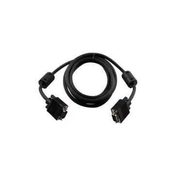 EVNPS06B-0003-MM - Black Box Vga Video Cable With Ferrite Core - Male/Male, Black, 3-Ft. (0.9-M)
