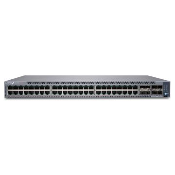 EX4100-48P - Juniper EX4100 Series 48-Ports 10/100/1000BASE-T PoE+ and 4-Ports SFP+ Layer 3 Rack-mountable Managed Front-to-back Airflow Network Switch with 4-Ports SFP28