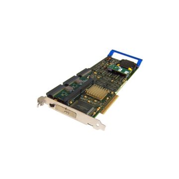 EXR2000P - Lenovo IBM AS400 2748 U2 RAID PCI Controller Card 04N2255 3-SCSI-68pin w/ Batt 04N2261