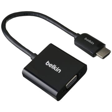 F2CD058 - Belkin Adapter,Hdmi,Hdmi-M Vga-F W/3.5Mm Audio