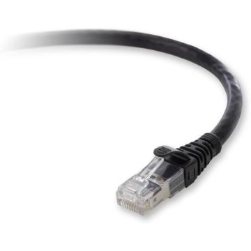 F2CP003-07BK-LS - Belkin Patch Cable - Rj-45 - Male - 7 - Black