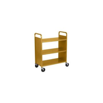 F336-RB5 - Bretford Book/Util Truck 3-Flat Shlf Dbl Side