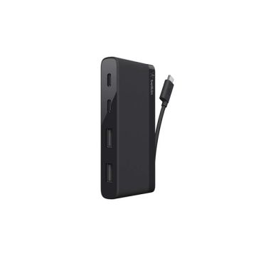 F4U090BTBLK - Belkin Usb-C 4-Port Mini Hub
