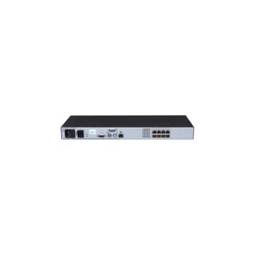 F622J - Dell PowerEdge 180AS 8-Ports 1GbE Ethernet Desktop KVM Console Switch