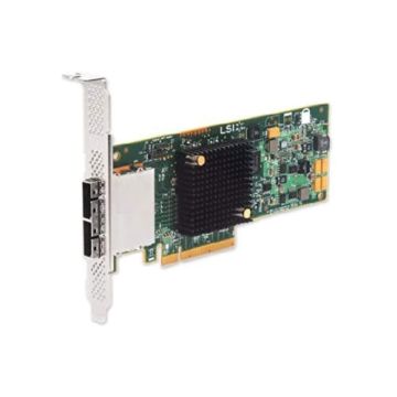 FD0CG - Dell 9207-8e 8-Ports SATA 6Gb/s / SAS 6Gb/s PCI-Express 3.0 x8 High Profile Host Bus Adapter (HBA)