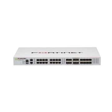 FG-400F - Fortinet FortiGate 400F Series 16-Ports 10/100/1000BASE-T Ethernet and 8-Ports SFP Rack-mountable Security Appliance with 8-Ports SFP+