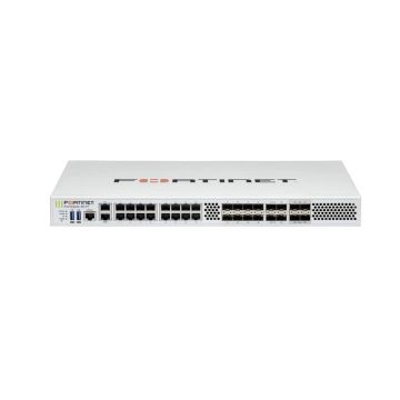 FG-601F - Fortinet FortiGate 600F Series 18-Ports 10/100/1000GBASE-T Ethernet and 8-Ports SFP Rack-mountable Security Appliance with 4-Ports SFP+ and 4-Ports SFP28