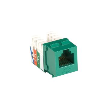 FMT241 - Black Box Telephone Jack - Rj11, Usoc, Green, Taa