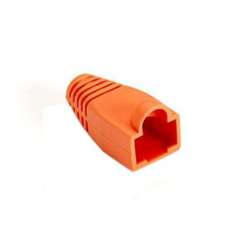 FMT736 - Black Box Snagless Cable Boot - Orange, 50-Pack