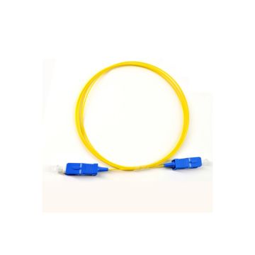 FOSM-005M-SCSC - Black Box Os2 9/125 Singlemode Fiber Optic Patch Cable - Ofnr Pvc, Sc To Sc, Yellow, 5-M (